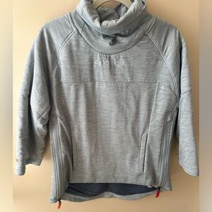 OROS APPAREL Womens Gray Astra Pullover